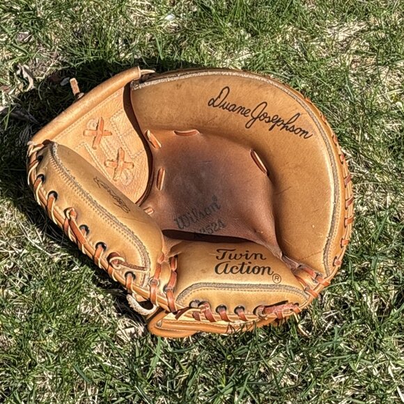 Wilson A2524 Baseball Catchers Mitt Right Hand Throw Mitt Airlite Josephson Vtg - Picture 1 of 11